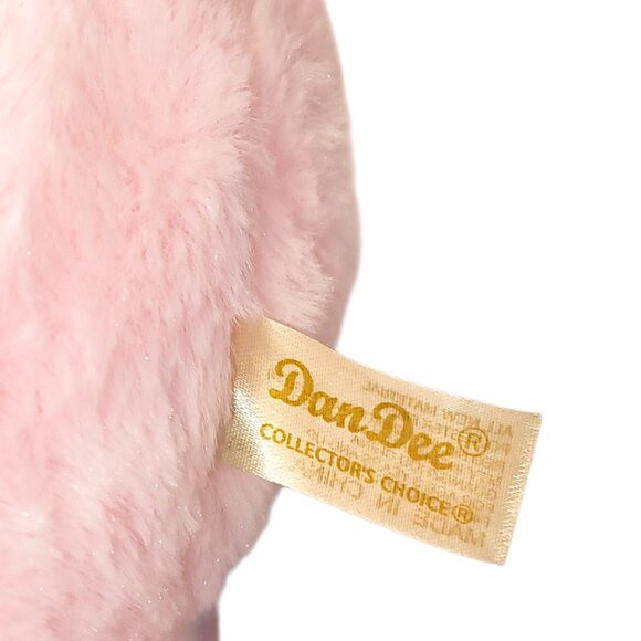 Dan Dee Collectors Choice Pink Unicorn Iridescent Rainbow Plush Stuffed Toy 16" - Picture 7 of 7